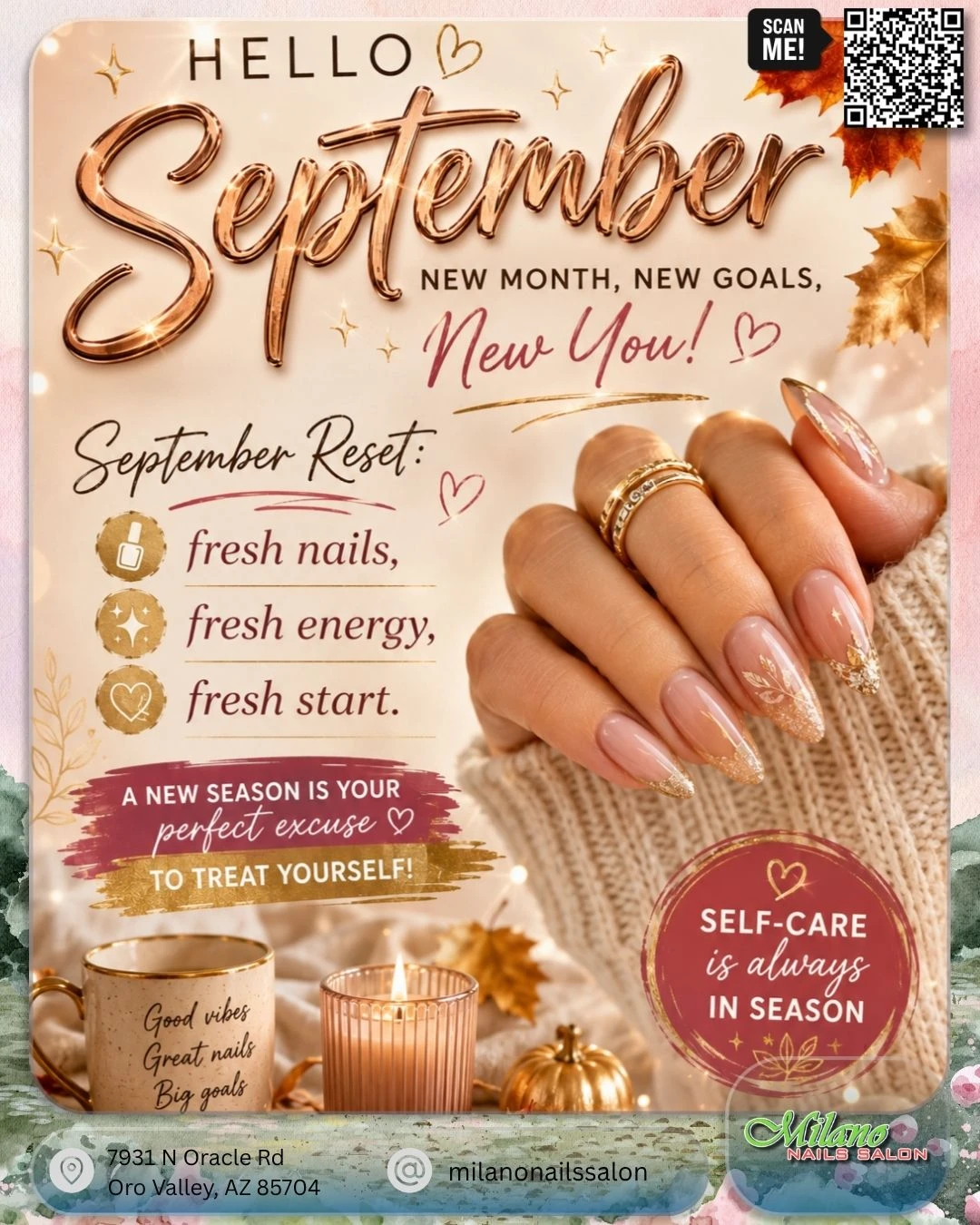 Milano Nails Salon Oro Valley, AZ 85704